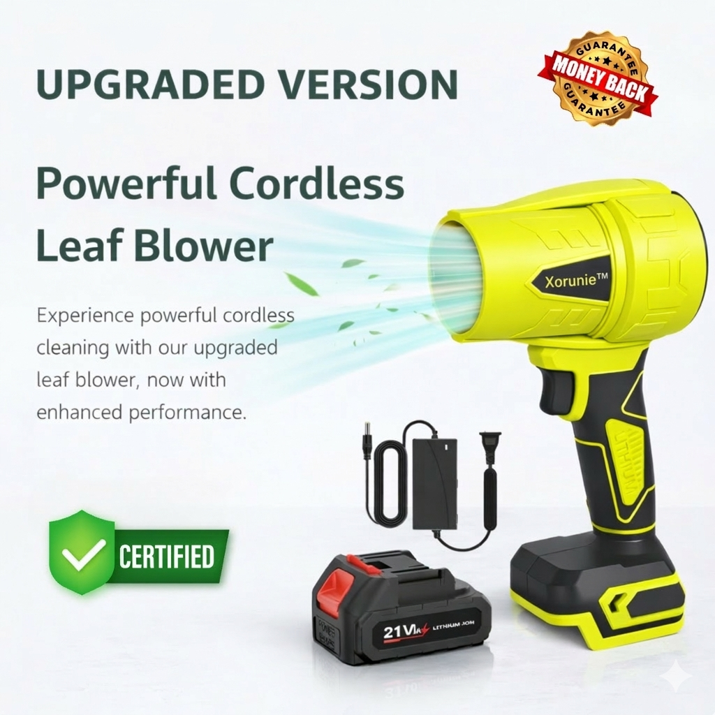 Xorunie™ Turbo Jet Fan Leaf Blower 2.0