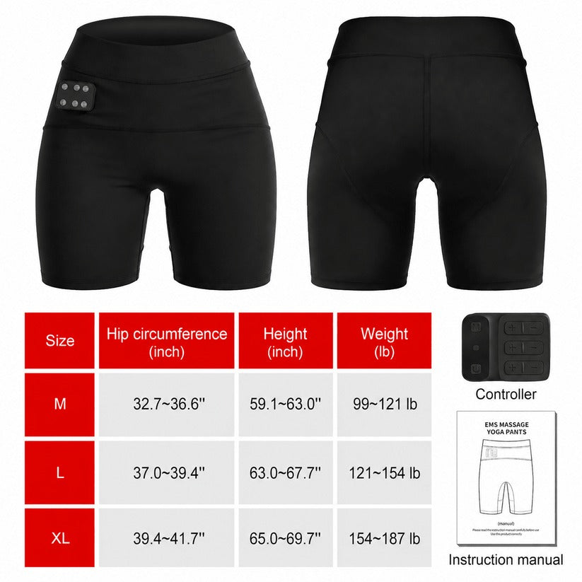 🔥 Hot Sale 50% OFF 👒 3-Zone EMS Toning Shorts: Targeted Abdomen, Glutes & Pelvic Floor Support