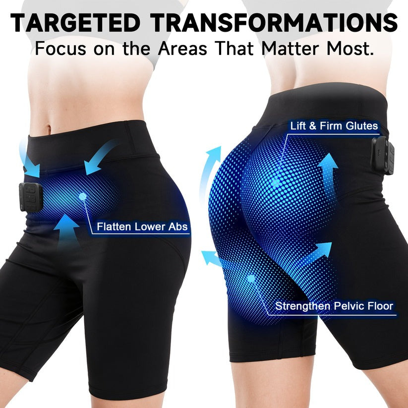 🔥 Hot Sale 50% OFF 👒 3-Zone EMS Toning Shorts: Targeted Abdomen, Glutes & Pelvic Floor Support