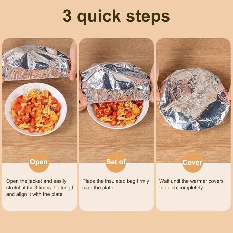 🔥 Hot Sale 50% OFF🔥Insulated Foil Food Covers