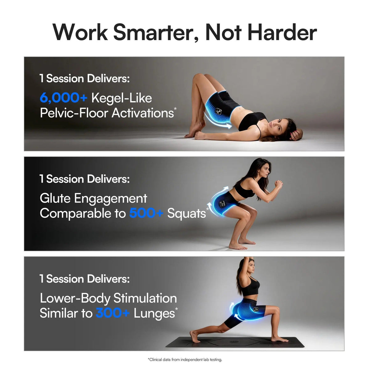 🔥 Hot Sale 50% OFF 👒 3-Zone EMS Toning Shorts: Targeted Abdomen, Glutes & Pelvic Floor Support
